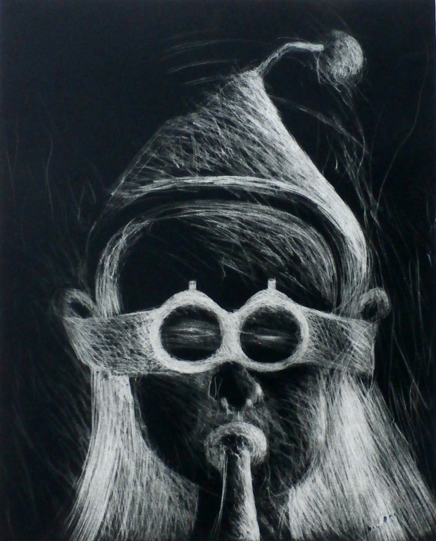 Martin Engelman - mezzotint - 1969 verkocht voor € 55!