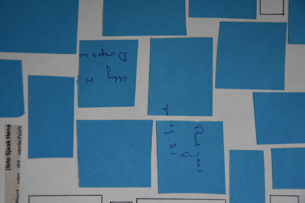 Siep van den Berg - Siep van den Berg # TEKENING / COLLAGE in blauw, Heleen# 1979, mint, gesigneerd kopen? Bied vanaf 79!