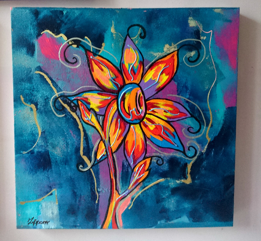 Flower of Peace 50/50 cm Zippora Meijer kopen? Bied vanaf 10!