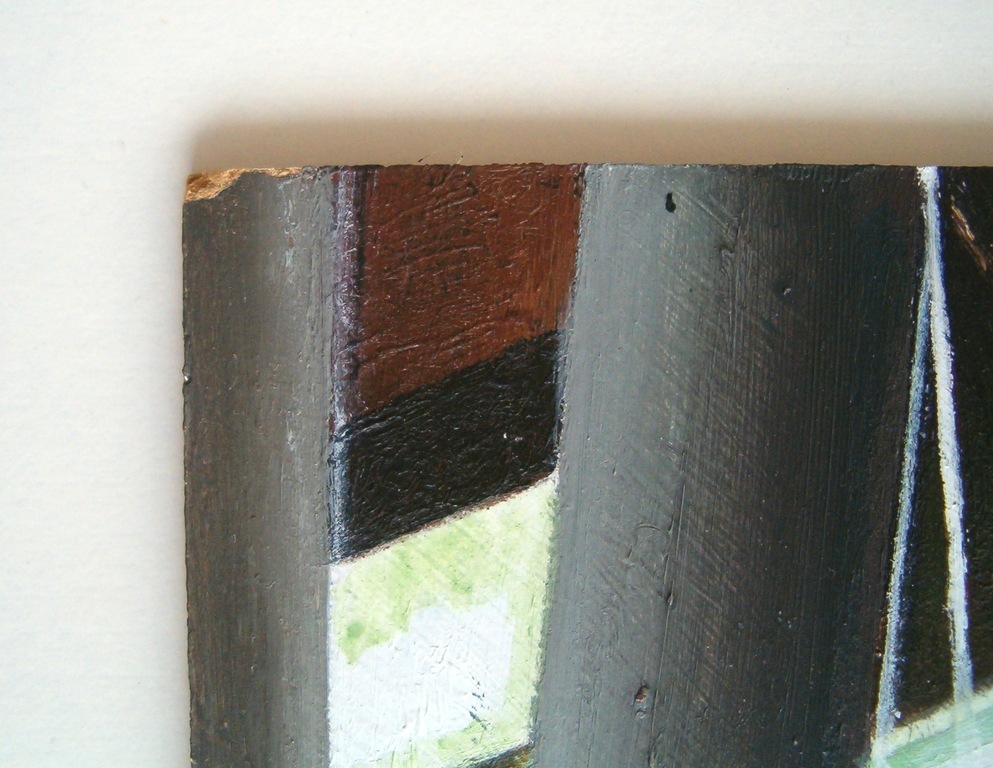 Gerard Boersma: Acryl op paneel, Abstract kopen? Bied vanaf 25!