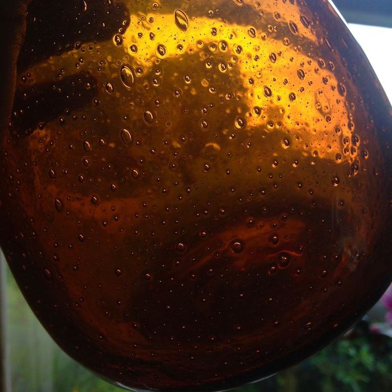 Max Verboeket - Amberkleurige vaas uit de Antigua serie voor Royal Leerdam  kopen? Bied vanaf 1!