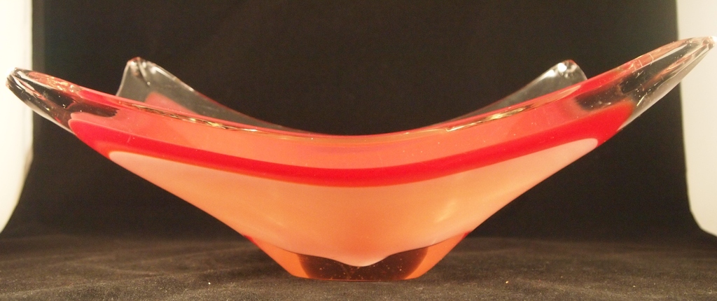 Murano Glas - Sommerso glazen schaal kopen? Bied vanaf 22!