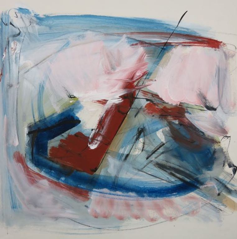 Peet Knook: Gouache, Zonder titel  kopen? Bied vanaf 35!