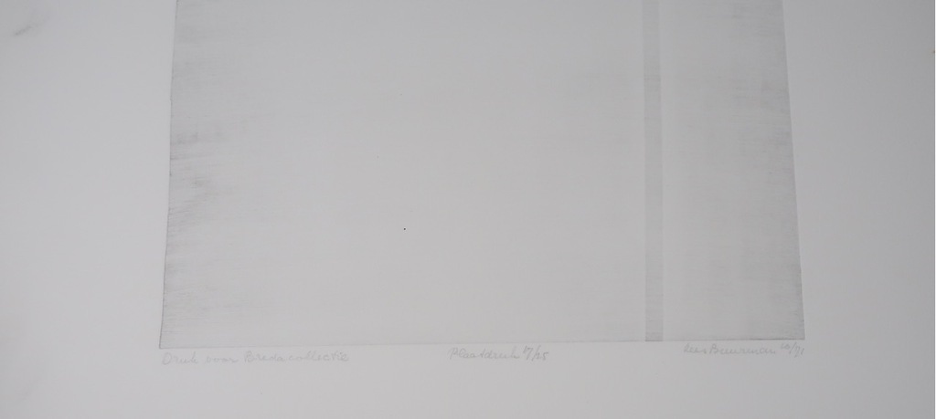 Kees Buurman: Plaatdruk, Druk voor Breda collectie  kopen? Bied vanaf 35!