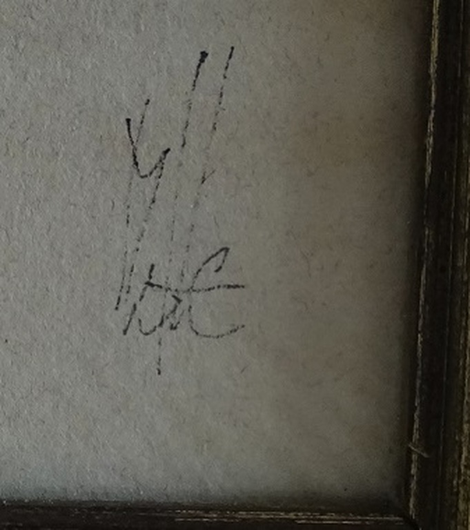 Melle, z.t., tekening kopen? Bied vanaf 240!