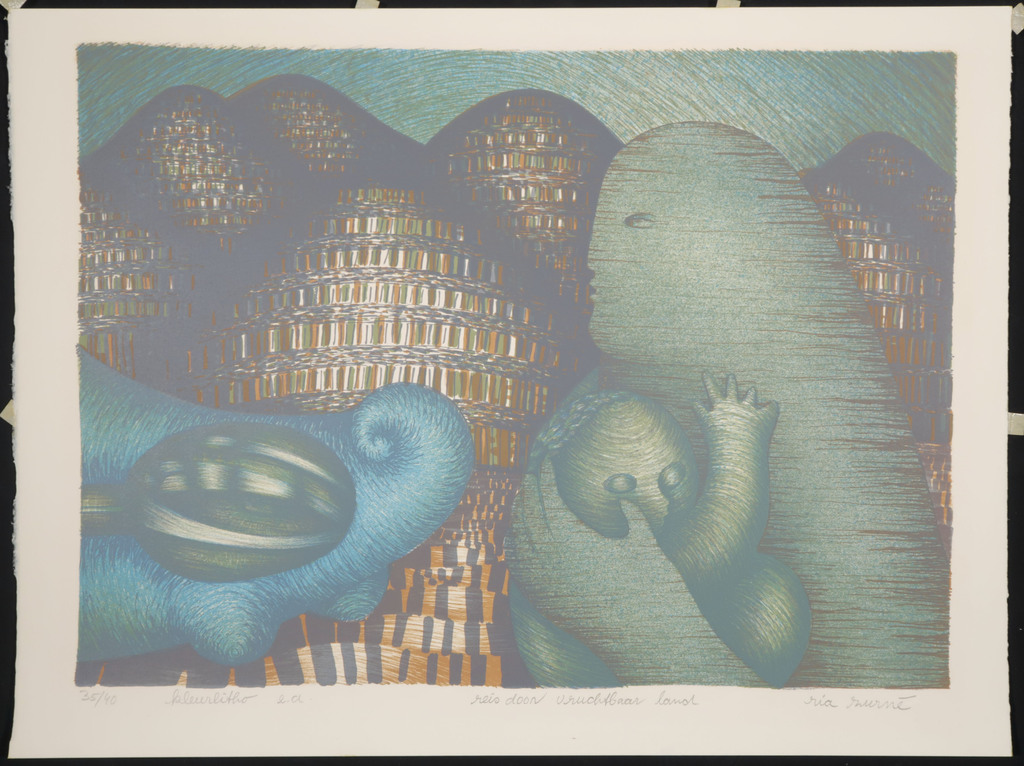 Ria Zurne: Litho, Reis door vruchtbaar land kopen? Bied vanaf 1!