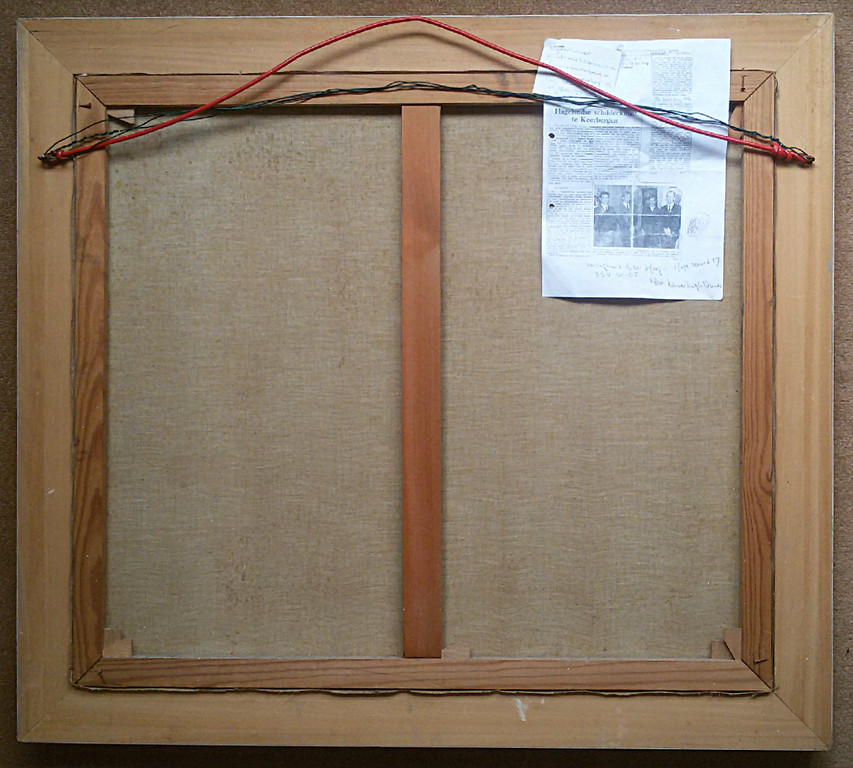 Miel Deca - Boten bij laagwater, olieverf op doek (ingelijst, groot) kopen? Bied vanaf 250!