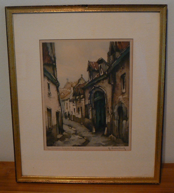 Roger Hebbelinck  -- drie etsen kopen? Bied vanaf 85!