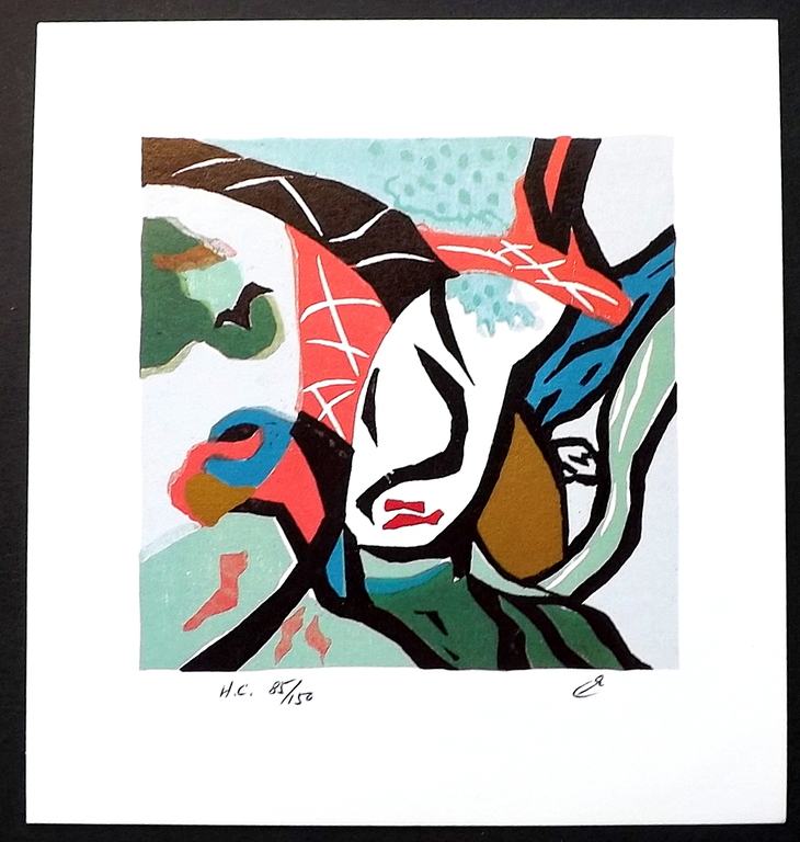 3 gesigneerde litho's van een onbekende vermoedelijk Orientaalse kunstenaar kopen? Bied vanaf 1!