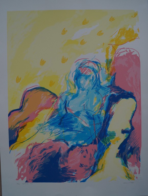 Loes Huis in 't Veld - gesigneerde zeefdruk - 30 ex. kopen? Bied vanaf 40!