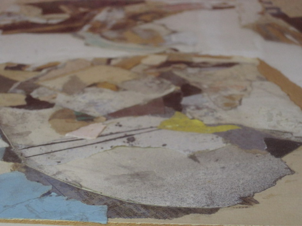 G.L.vd Eerenbeemt (1936-2011) grote COLLAGE "schroot op tafel" 1960 gesigneerd  kopen? Bied vanaf 1!