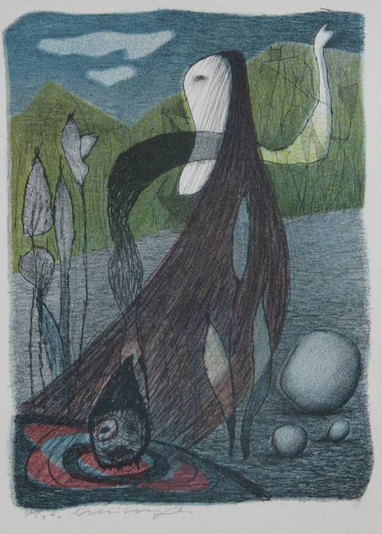 Harry van Kruiningen: Litho in originele omslag, Si nam dat hooft al bi den haire verkocht voor € 35!