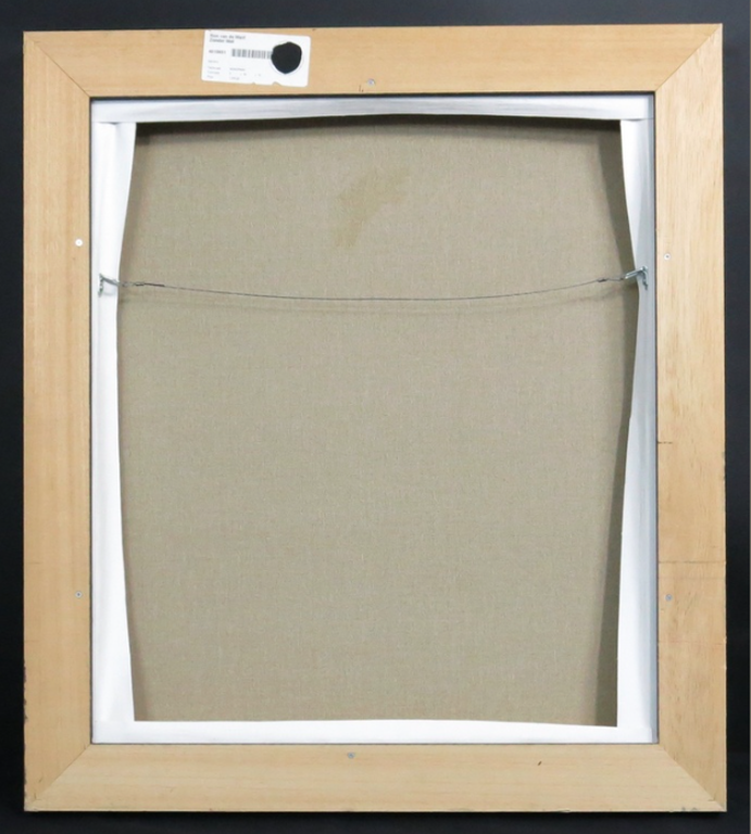 Ron van der Werf: Zeefdruk/monoprint, Zonder titel - Ingelijst kopen? Bied vanaf 50!