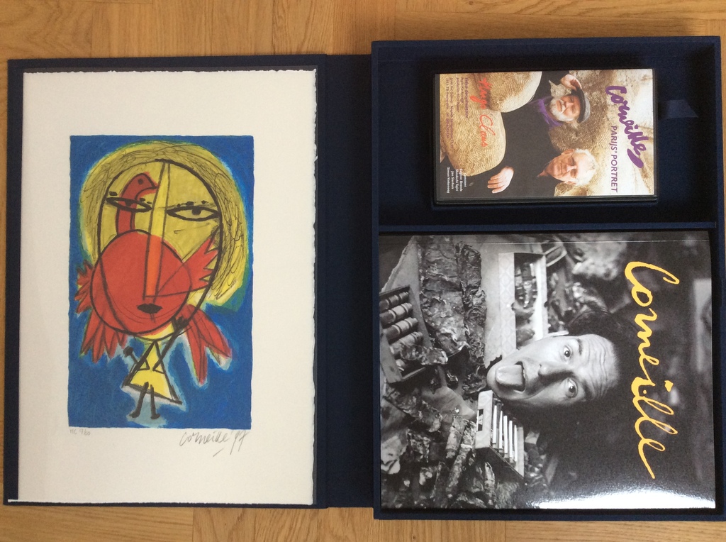 Corneille, grafiek handgesigneerd, â��Parijs Portretâ��, 1997 kopen? Bied vanaf 500!