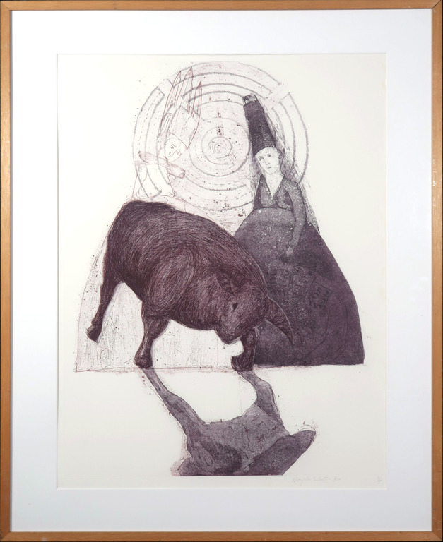 Marjoke Schulten: Ets, Ariadne - Ingelijst kopen? Bied vanaf 20!