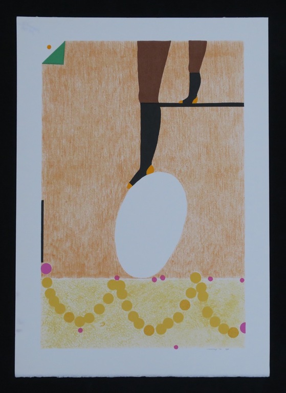 Carin Unverzagt: Zeefdruk, Benen kopen? Bied vanaf 1!