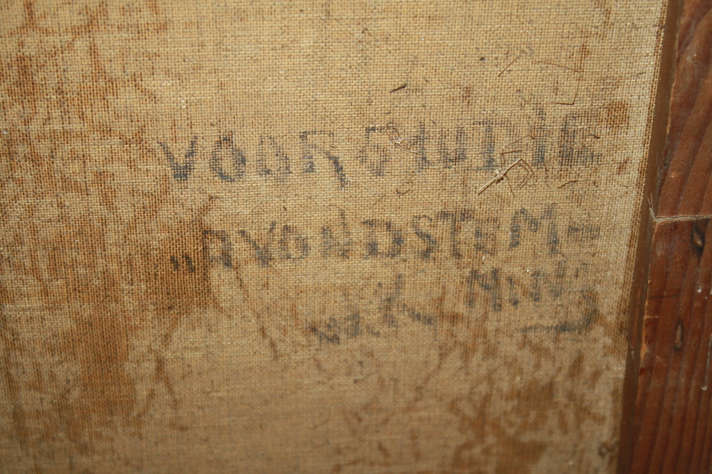 STUDIE OLIEVERF STRAATJE MET KAR DORDRECHT van WILLY KNIP kopen? Bied vanaf 1!