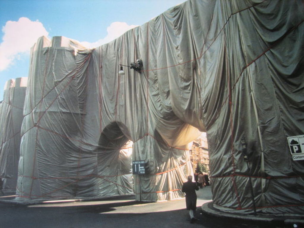 Christo - The Roman Wall - Offsetlithografie - Handgesigneerd kopen? Bied vanaf 35!