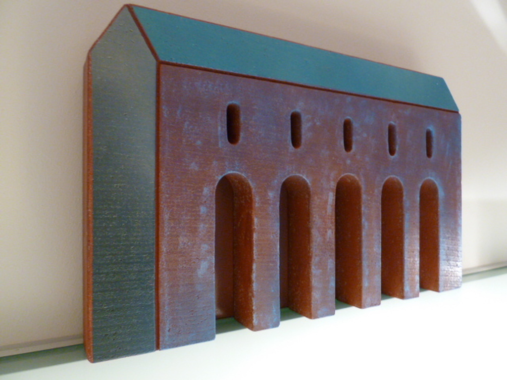 Stenen relief (staand of aan wand), Toscaanse schuur kopen? Bied vanaf 1!