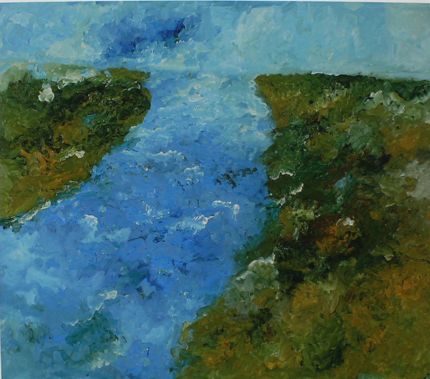 Armando -Der Fluss- 2016, Giclee, handgesigneerd, Oplage slechts 30 stuks. kopen? Bied vanaf 149!