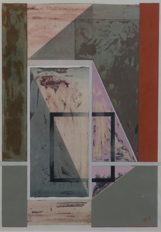 Jaap Versteegh: Gouache, Zonder titel - Ingelijst kopen? Bied vanaf 80!