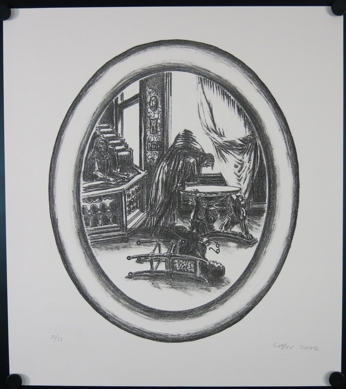 Bernard Verhoeven: Litho, Doorkijkje kopen? Bied vanaf 1!