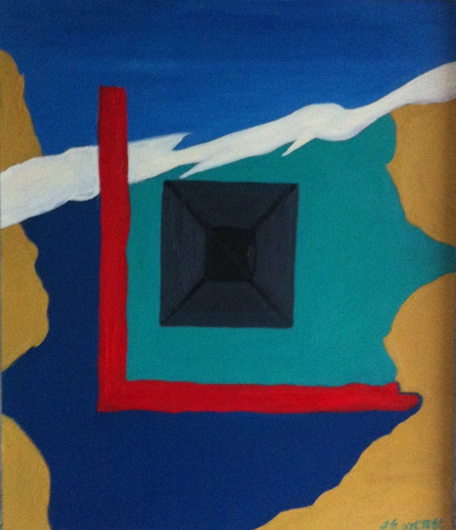 "Deep Black" John Foppen-Olieverf op paneel- Gesigneerd- Unica kopen? Bied vanaf 149!