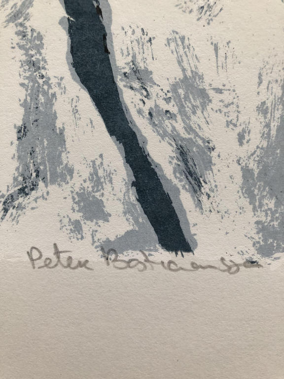 Peter Bastiaanssen - Lot van 2 zeefdrukken black dog kopen? Bied vanaf 79!