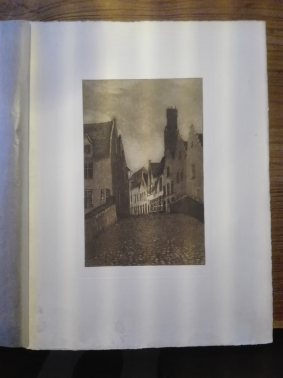 Omer Coppens (1864-1924), ets, Rue a Bruges kopen? Bied vanaf 15!
