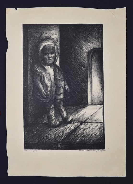 Aart van Dobbenburgh: Litho - De pop - 1926 (2/15) - Zeldzaam kopen? Bied vanaf 50!