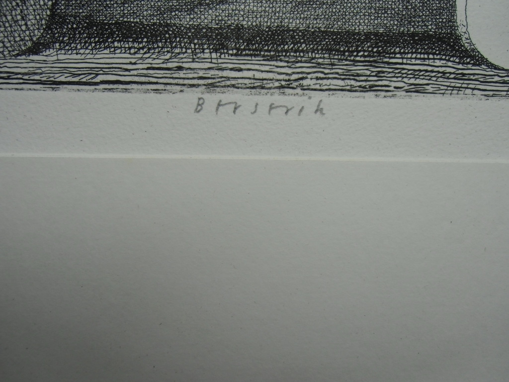 ZONDER TITEL /// ETS-AQUATINT VAN HERMAN BERSERIK kopen? Bied vanaf 80!