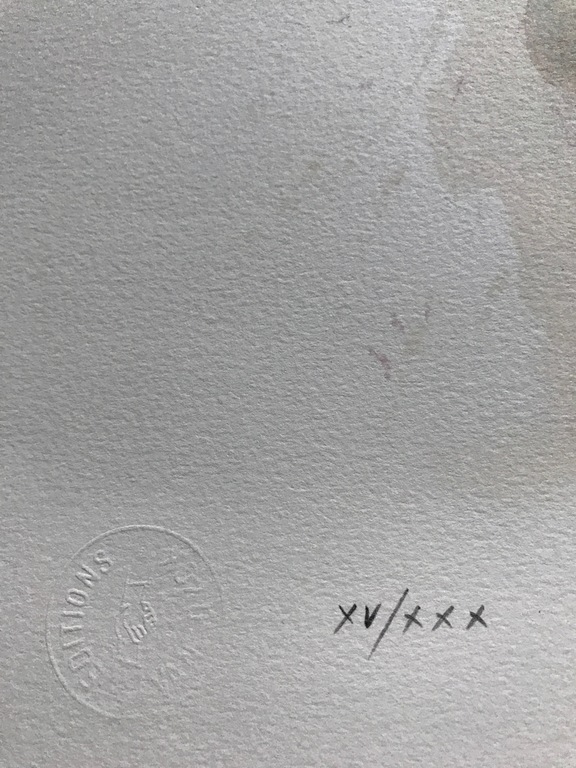 Leonor Fini - Visage Bleu - Gesigneerd - oplage XXX kopen? Bied vanaf 185!