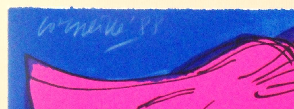 Corneille: vogel in roze met bloem kopen? Bied vanaf 1!