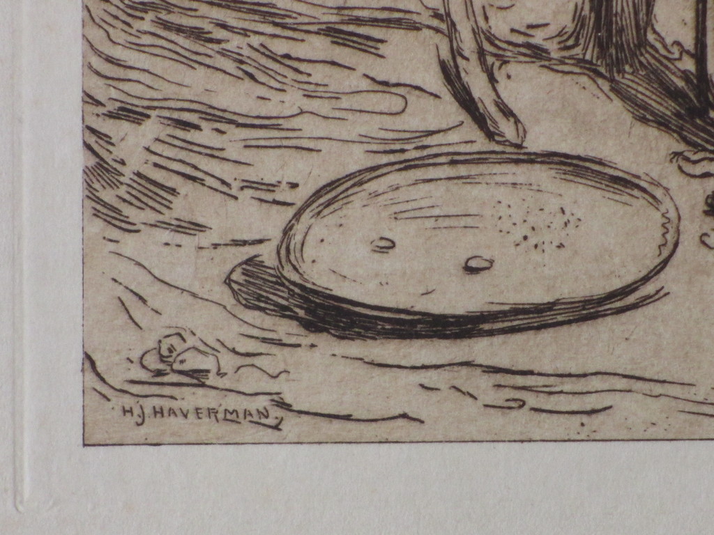 H.J.Haverman, In de Oriënt, Ets kopen? Bied vanaf 1!