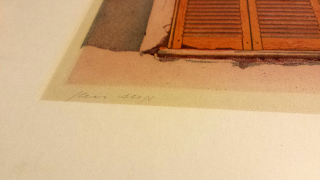 Kees Slegt, Ets nr 6, Calle que no paso, 1980 kopen? Bied vanaf 5!