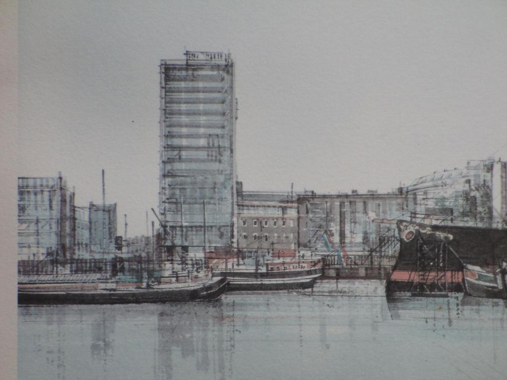 Ciano Siewert, Leuvehaven Rotterdam, Kleuren offset litho kopen? Bied vanaf 1!