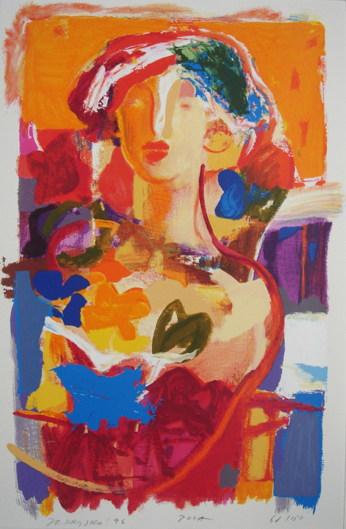 Marta Jedrysko, Zeefdruk, ''Pola'' verkocht voor € 35!