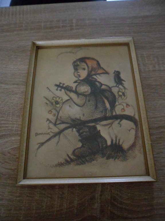 Bonnie: 3 stuks kleuren tekening, elk van een peuter kopen? Bied vanaf 1!