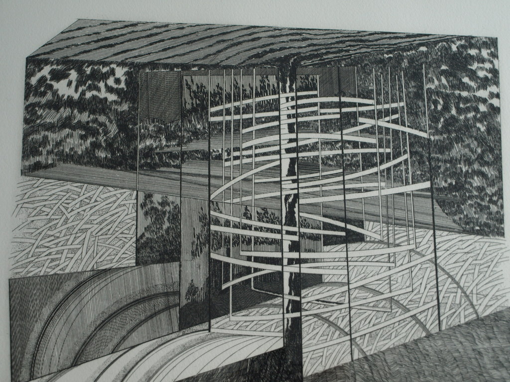 Onbekend - Ets – Theatre of Machines VII – ingelijst – 1979 – 3/25 ex. kopen? Bied vanaf 1!