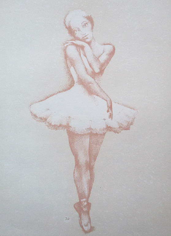 John Raedecker - Danseres, litho kopen? Bied vanaf 10!