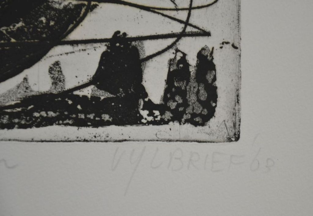 Ernst Vijlbrief: Ets/Aquatint, Sardegna kopen? Bied vanaf 20!