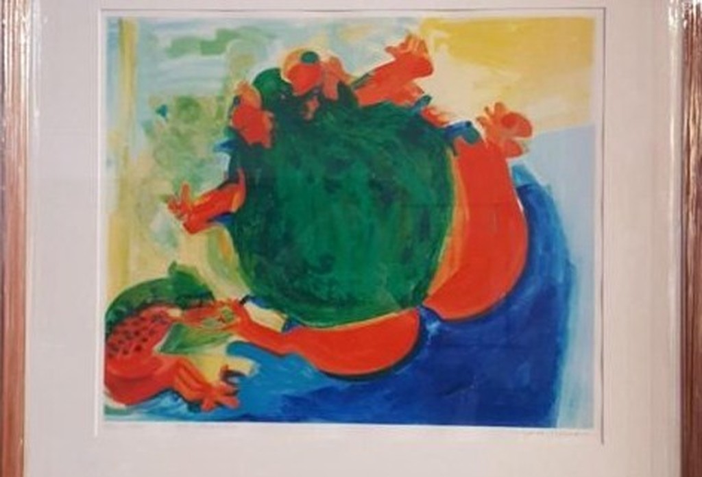 Arnold van Griensven, LAATSTE KEER zeldzame fraaie zeefdruk (NIEUW) kopen? Bied vanaf 175!