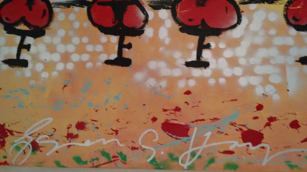 Espen Greger Hagen schilderij, bar ladies, 160 x 75 cm kopen? Bied vanaf 240!