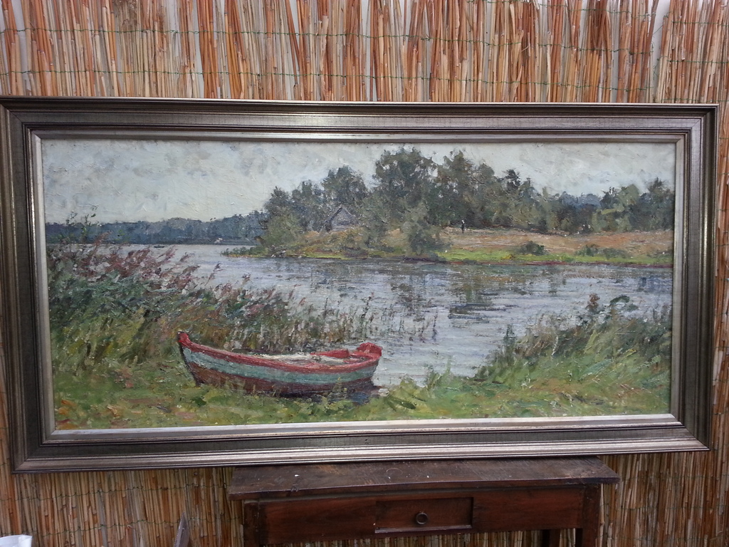 Alexander Lopatkin (1922-1996) -olieverf op doek 1971, verso gesigneerd kopen? Bied vanaf 179!