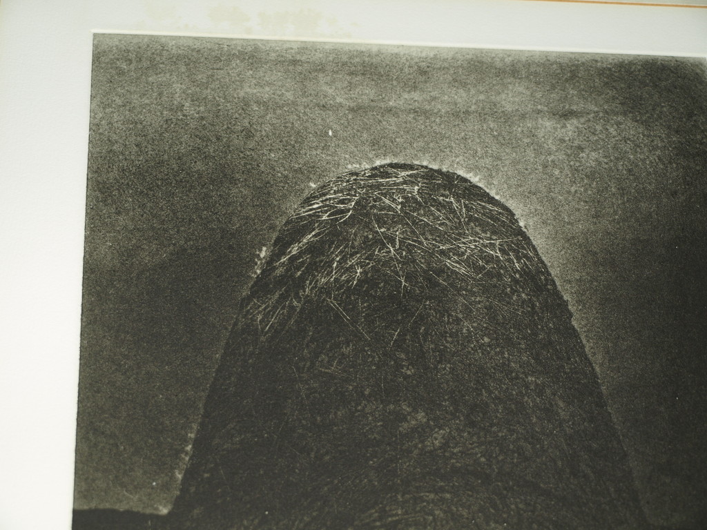ELMAR GILLE  (1947) - Ets – Landschap – Gesigneerd & ingelijst - 1985 kopen? Bied vanaf 50!
