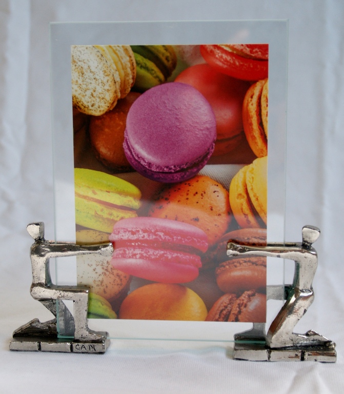 Corry Ammerlaan - modernistische verzilverde houders met glazen frame kopen? Bied vanaf 5!