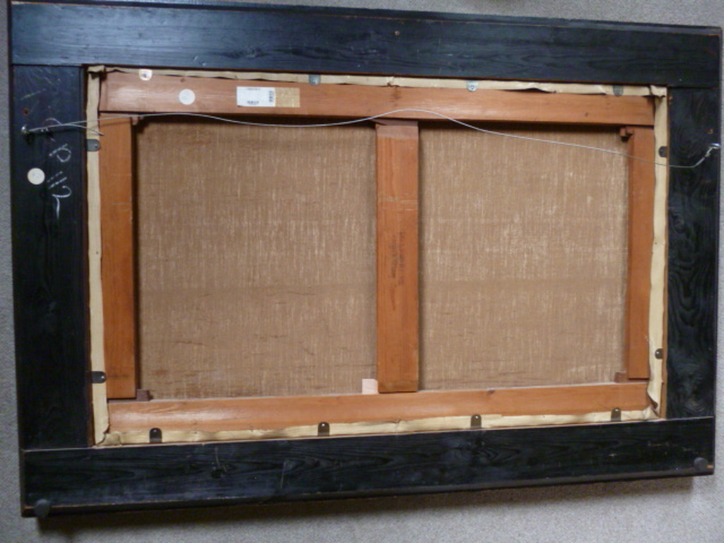 L.W.R. Wenckebach - olieverf - Texel (Slufter) kopen? Bied vanaf 1495!