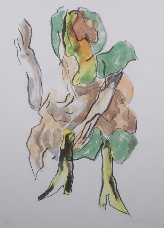 Jan Sierhuis: Litho, Z.T. - Ingelijst kopen? Bied vanaf 70!