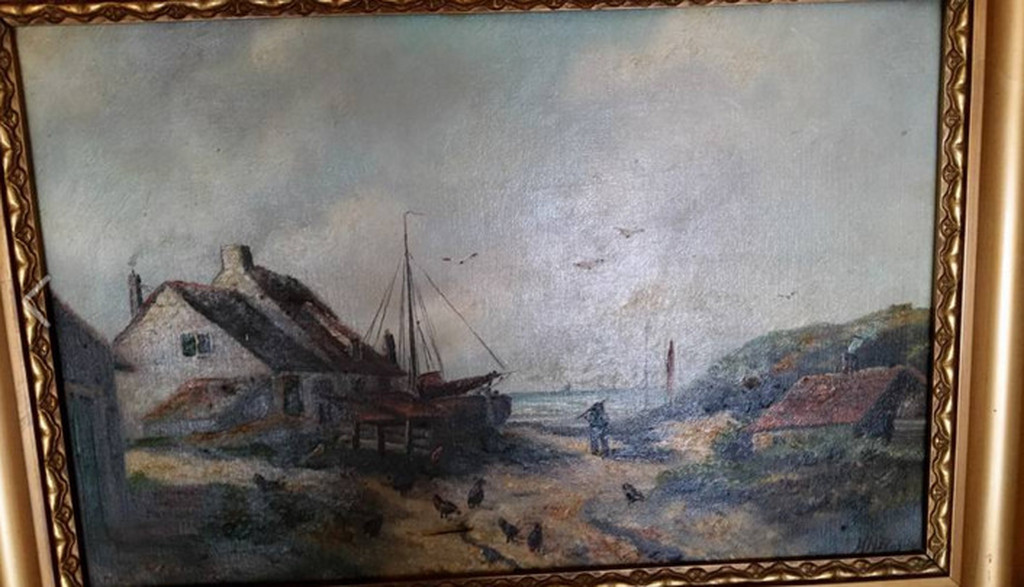 LANDSCHAP SCHILDERIJ DOOR H.H.  ROL kopen? Bied vanaf 50!