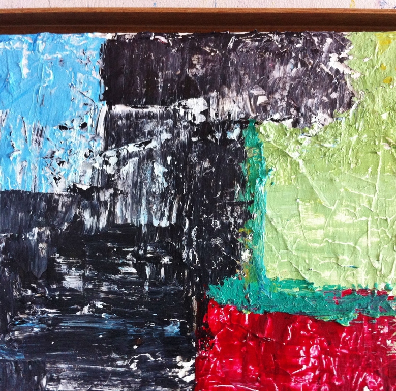 "Full Colored......." John Foppen- olieverf/acrylics-ingelijst-gesigneerd. kopen? Bied vanaf 125!